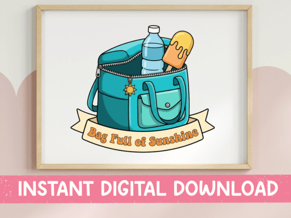 Bag Full of Sunshine: Graphics for T-Shirt Designs