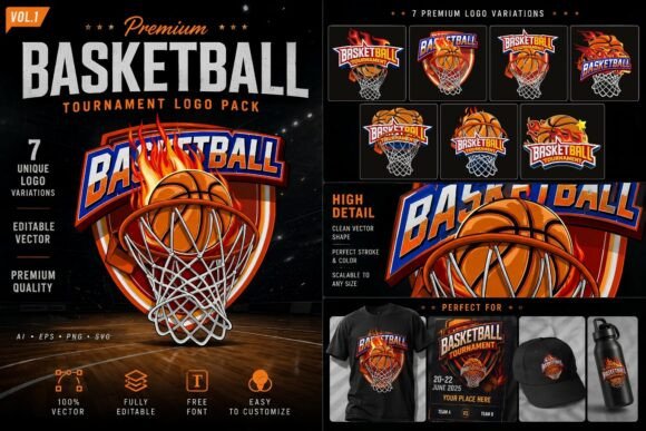 Basketball Graphics: Premium Illustrations Review