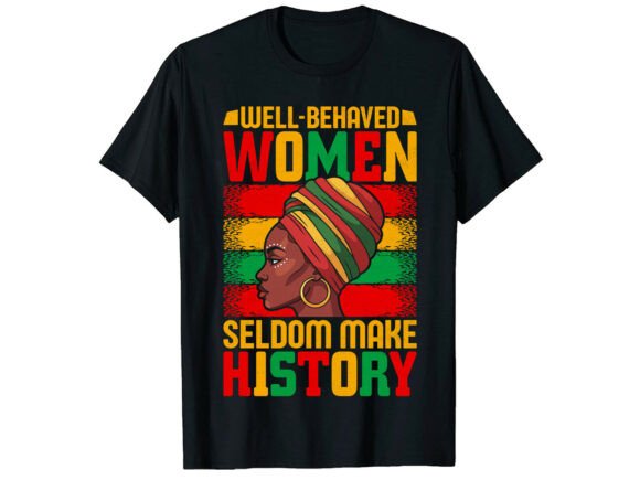 Bold Women BHM Graphics & T-Shirt Designs