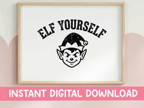 Elf Yourself Christmas Design: Graphics for T-Shirt Designs