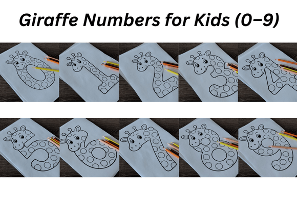 Giraffe Numbers 0–9: A Designer’s Review