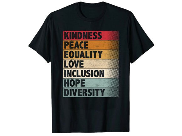 Kindness Black History Month Graphics & T-Shirt Designs