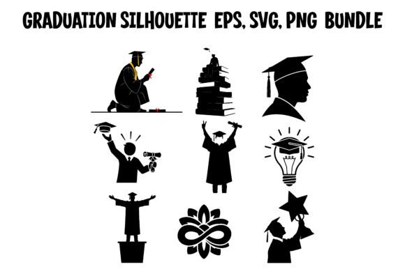 Minimalist Graduation Graphics & Illustrations Review