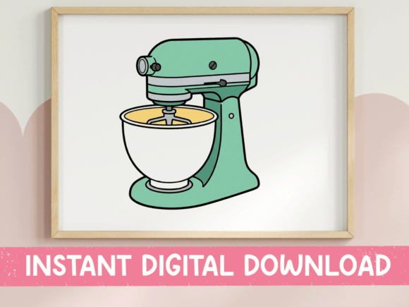 Retro Mixer Graphics for T-Shirt Designs