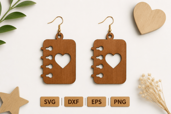 Teacher Earrings Laser Cutting Design Review
