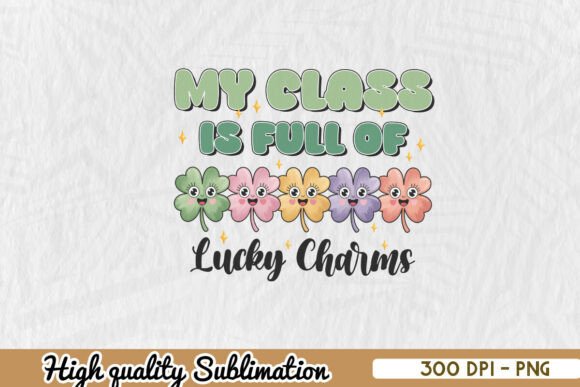 Teacher St Patricks Day PNG: Graphics & Print Templates