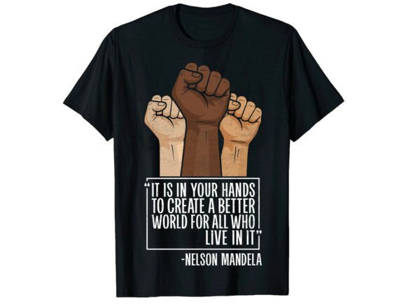 Unity Black History Month Graphics for T-Shirt Designs